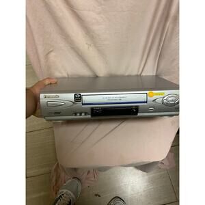 Panasonic Blue Line Omnivision PV-V4612S VCR VHS Player FOR PARTS ONLY As-Is